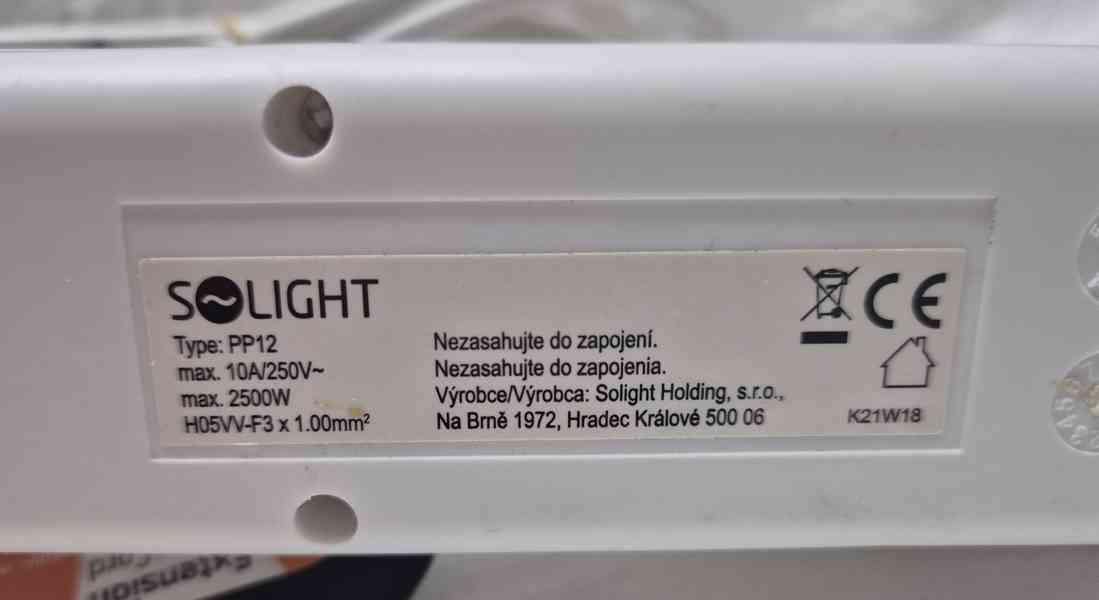 prodlužovačka Solight PP12, 3m, max 10A /NOVÁ/ - foto 4