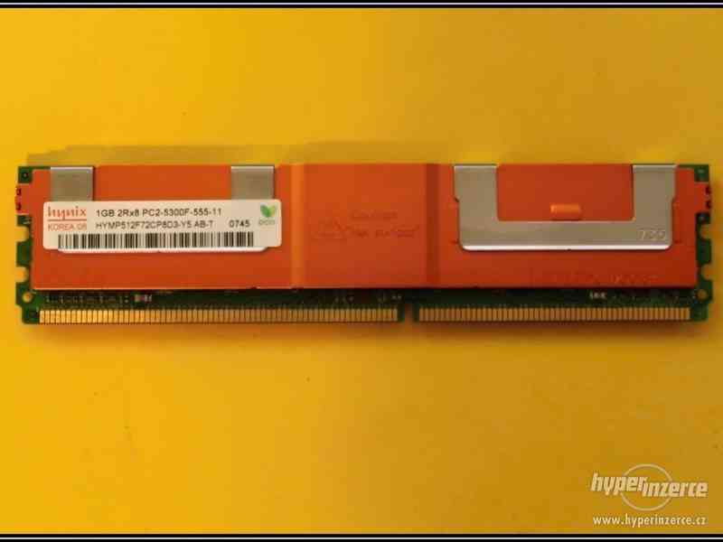 Paměť Hynix 1GB ECC DDR2 PC2-5300F 667MHz 2Rx8 P8D3 - foto 1