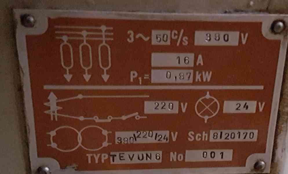 Lis výstředníkový TEVUN 6 (QPDA 60/60/1) (11294.) - foto 8