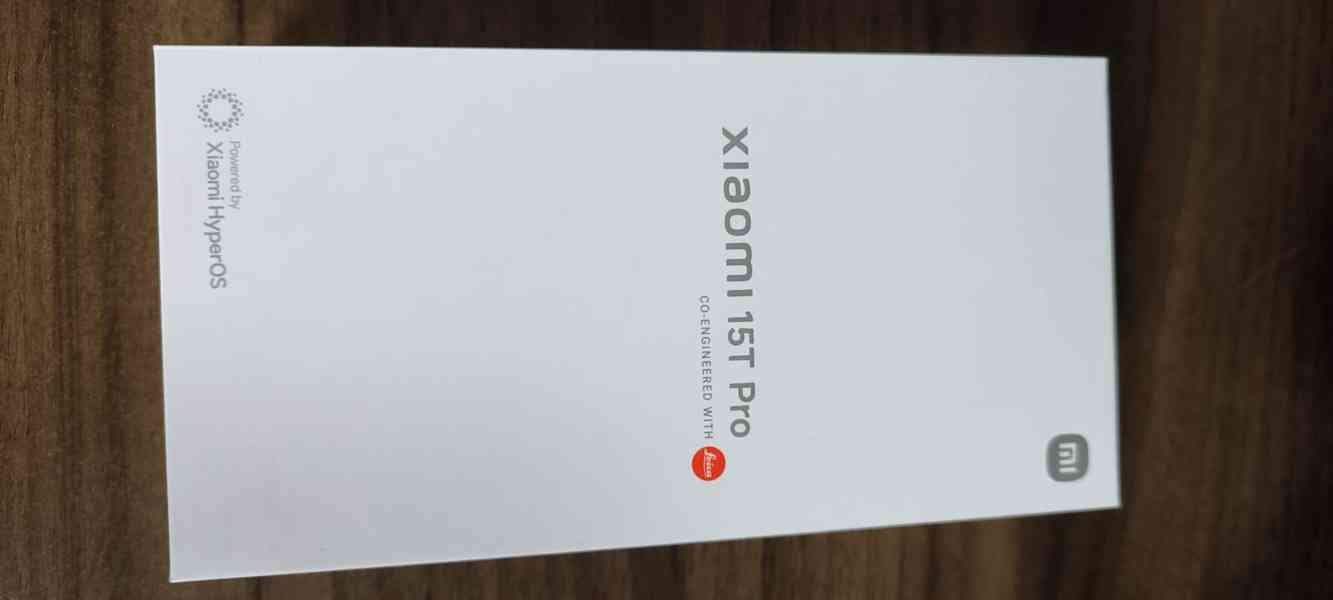 Nový nerozbalený Xiaomi 15T Pro Black 12GB RAM 512GB - foto 5