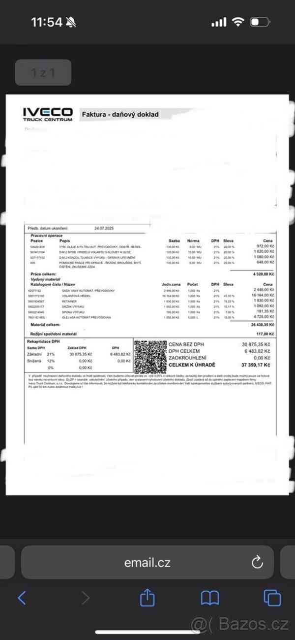 Iveco Daily 3,0   L5H3 3.0 125kW Automat po serv - foto 2