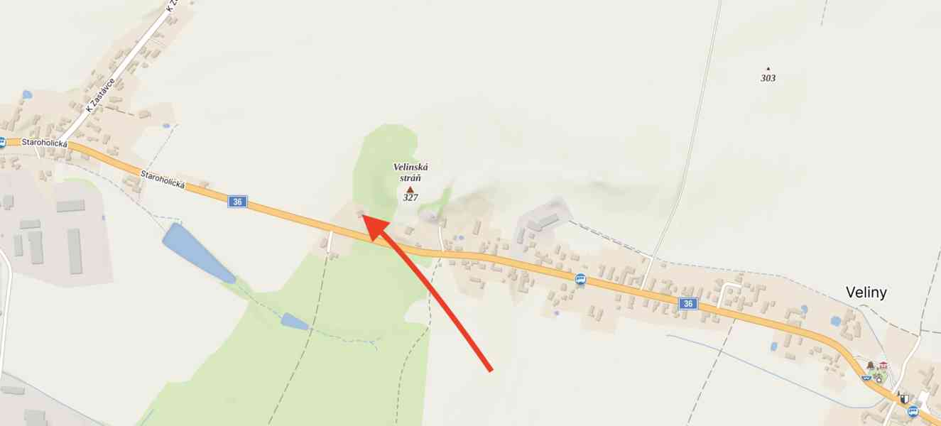 Stavební pozemek Veliny 1236m2 - foto 28