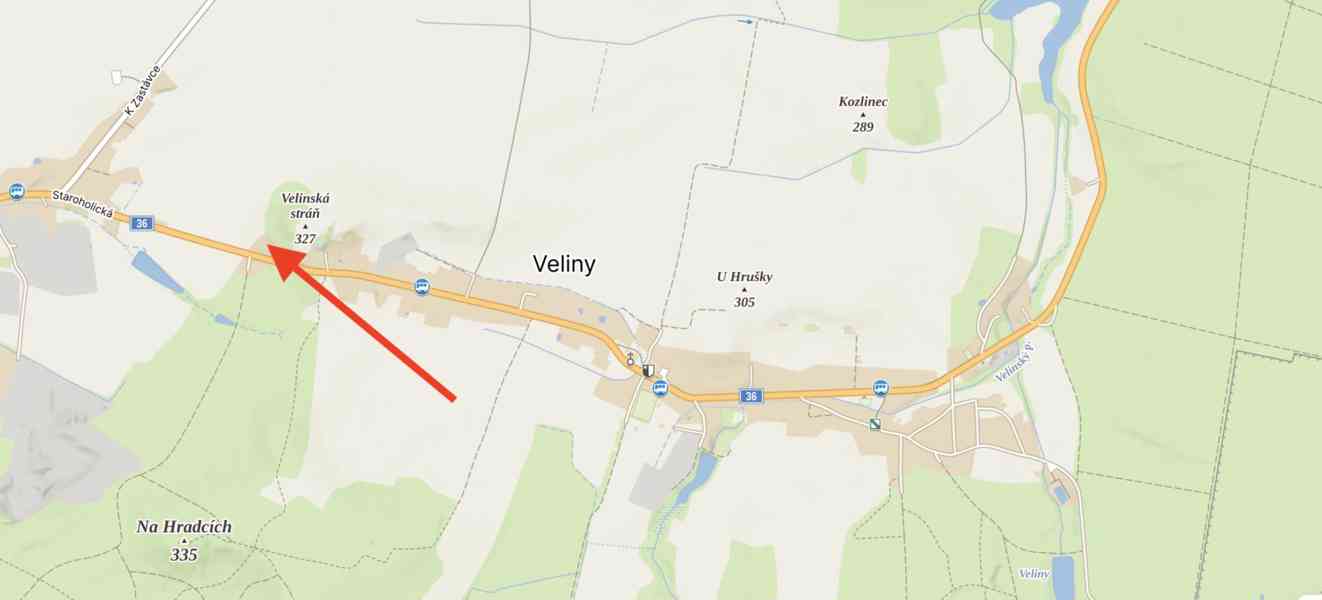 Stavební pozemek Veliny 1236m2 - foto 27