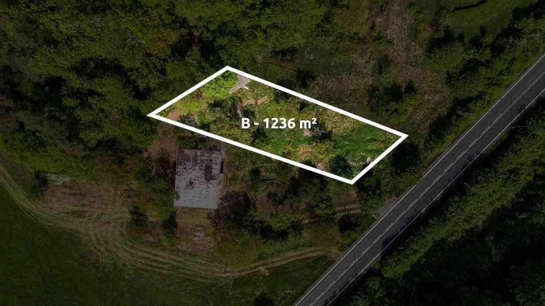 Stavební pozemek Veliny 1236m2 - foto 4