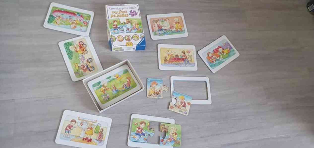 Hračky pro nejmenší, vkládačka, puzzle, kostky - foto 3