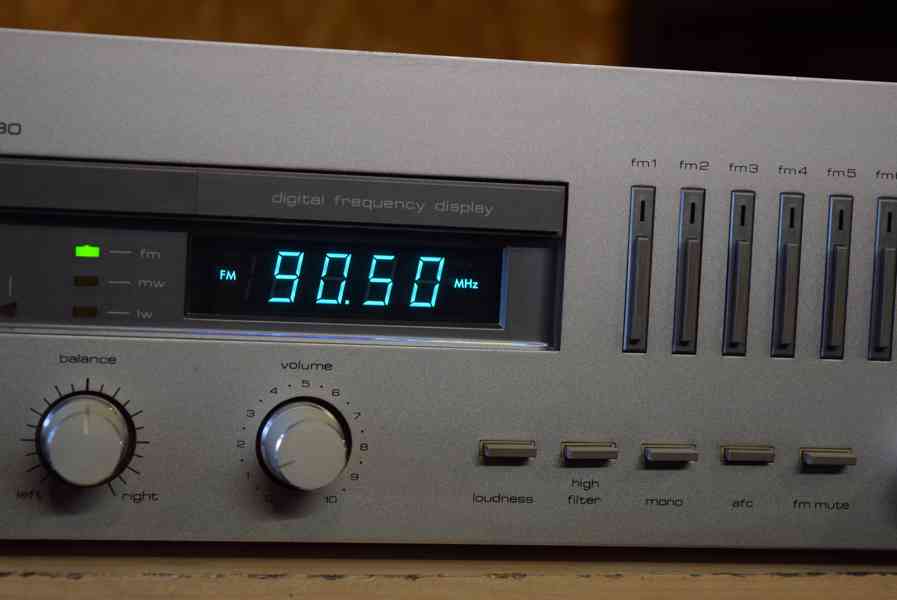 SABA RS-930 VÝBORNÝ VINTAGE STEREO RECEIVER !!  - foto 3