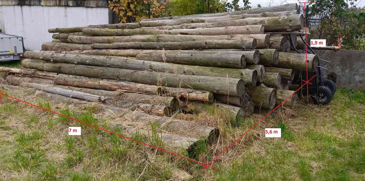 Prodáme dřevo na palivo - 32 m3 - foto 3
