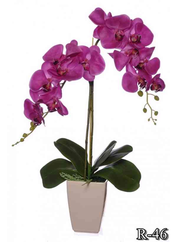 3D orchidea silikonova - foto 5
