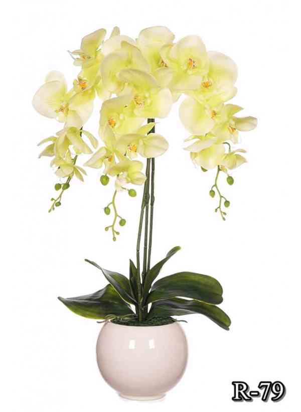 3D orchidea silikonova - foto 6