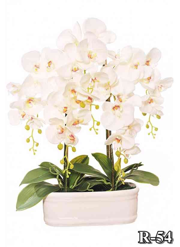 3D orchidea silikonova - foto 4