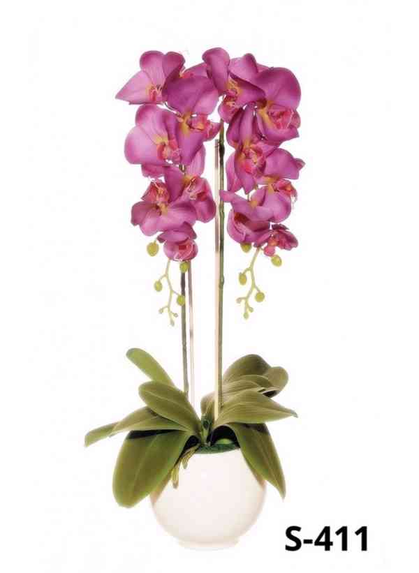 3D orchidea silikonova - foto 10
