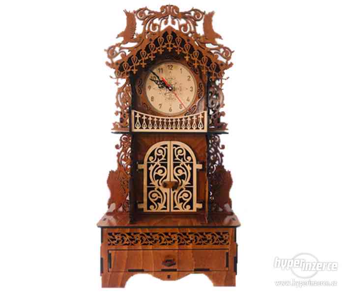 Luxusní dřevěné hodiny - foto 2
