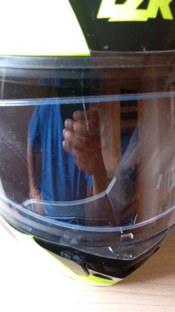 Vyklápěcí přilba na motorku Lazer MH2 V'sible - foto 3