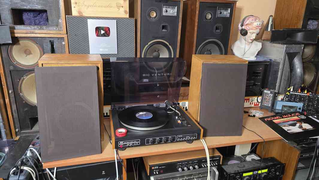 Reprosoustavy TESLA ARS 9205.10 a gramofon NZC 431 - foto 4