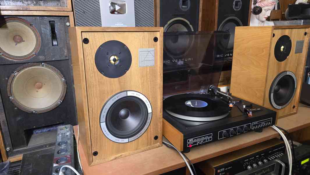 Reprosoustavy TESLA ARS 9205.10 a gramofon NZC 431 - foto 2