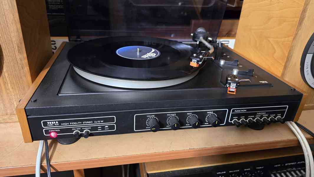 Reprosoustavy TESLA ARS 9205.10 a gramofon NZC 431 - foto 3