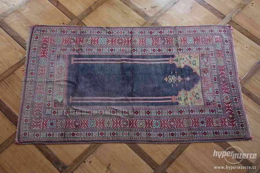 Starožitný koberec Kazak, ručně vázaný - foto 2