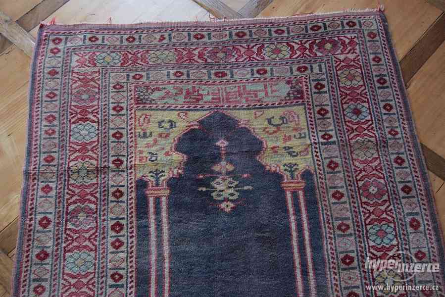 Starožitný koberec Kazak, ručně vázaný - foto 3