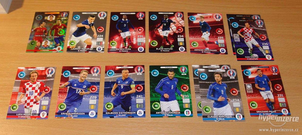 Fotbalové karty EURO 2016 - prodej nebo výměna - foto 2