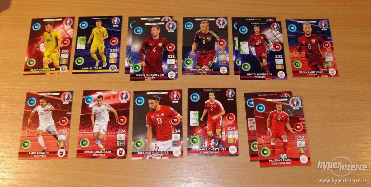 Fotbalové karty EURO 2016 - prodej nebo výměna - foto 4