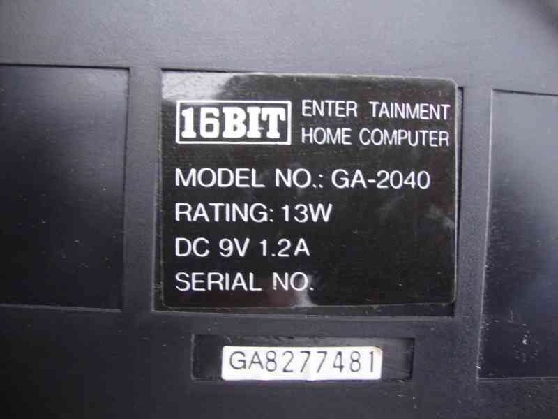 Retro konzole herní TV 16bit zachovalá kompletní 2x ovladač - foto 10