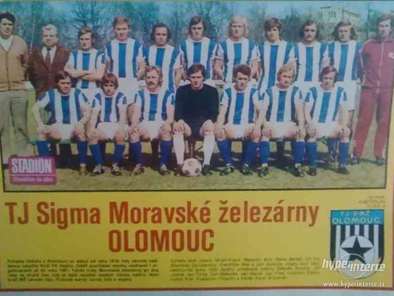 TJ Moravské železárny Sigma Olomouc - fotbal 1975 - foto 1