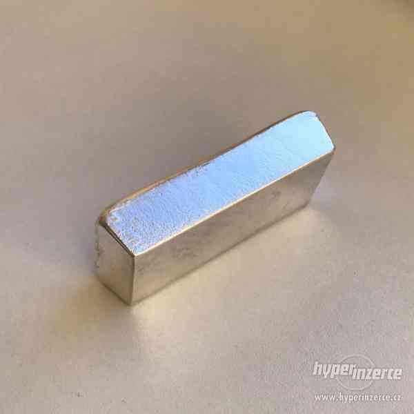 Stříbrná cihlička 250g - foto 2