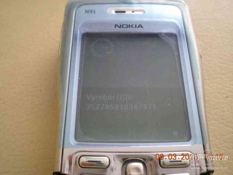 Nokia N91 8GB - funkční mobilní telefon z r.2006 - foto 6