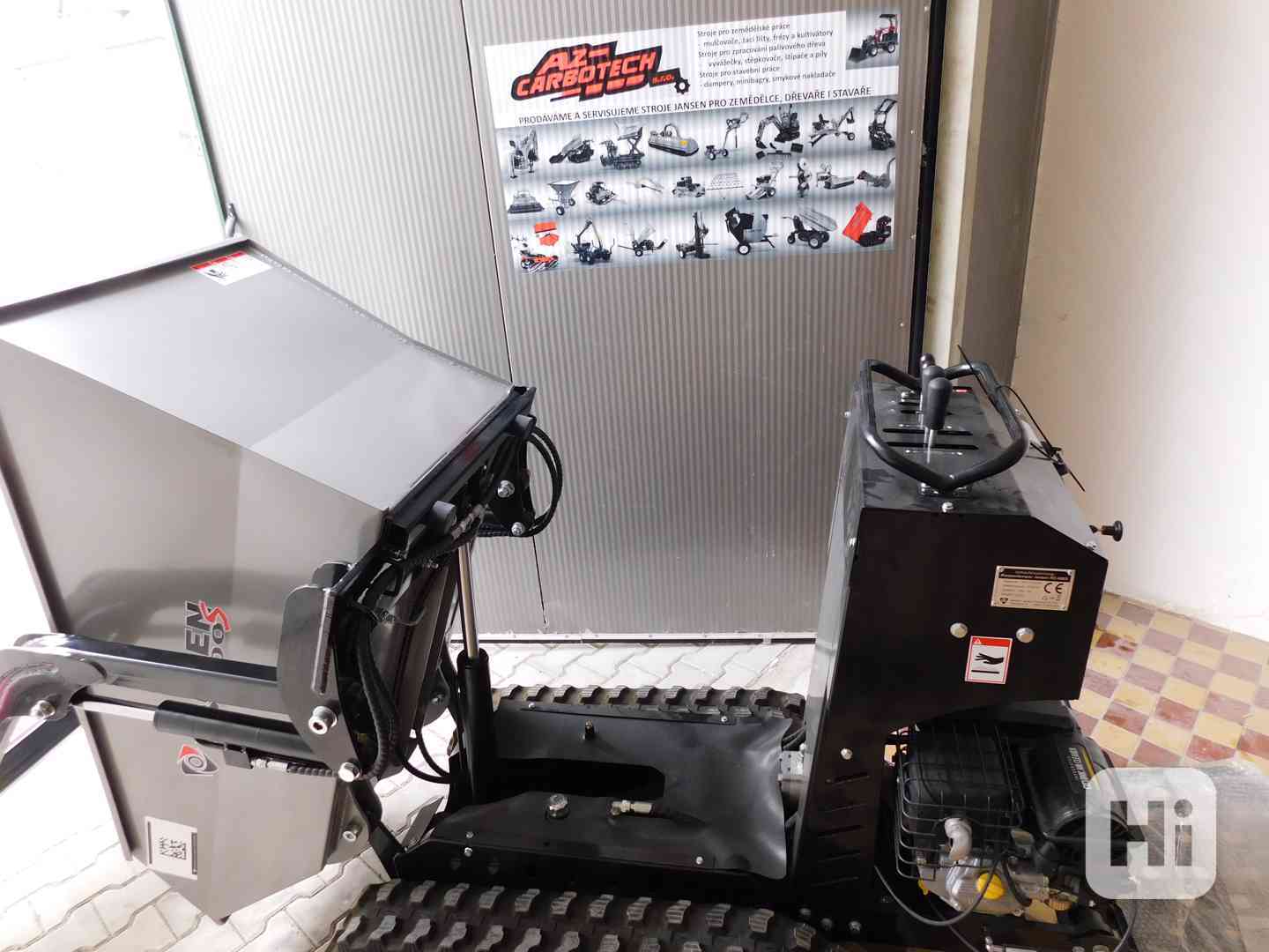  Jansen RD-600S Hydraulický sklápěč - foto 1