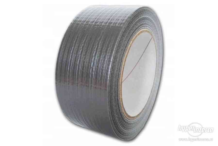 Vysoce kvalitní stříbrná lepicí páska Duct Tape - Power Tape - foto 1