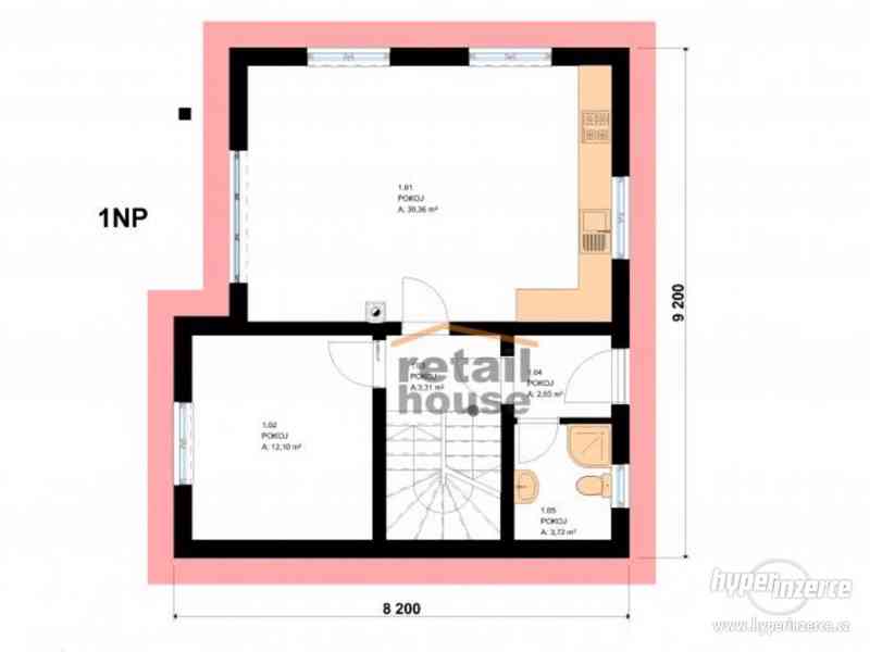 Rodinný dům Pegas Top Hit 5+kk, 108 m2 - foto 13