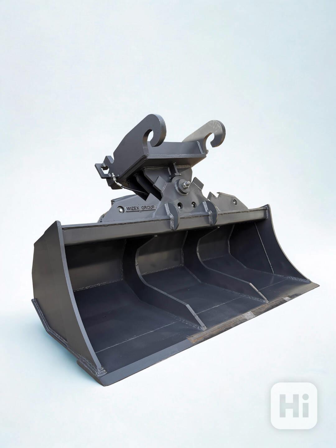 Hydraulická lžíce na svahy 200 cm 18–27 t - foto 1
