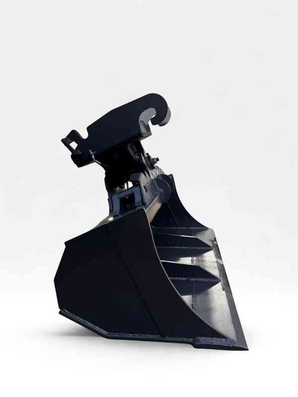 Hydraulická lžíce na svahy 200 cm 18–27 t - foto 5