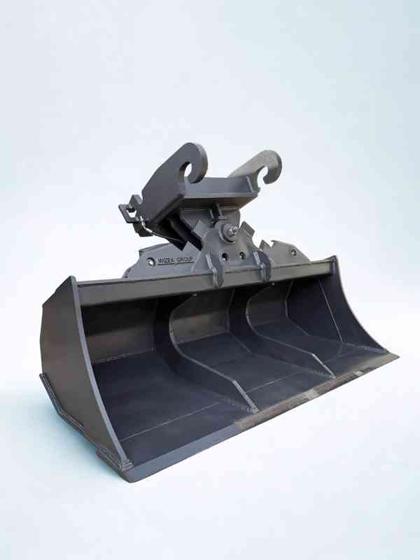 Hydraulická lžíce na svahy 200 cm 18–27 t - foto 1