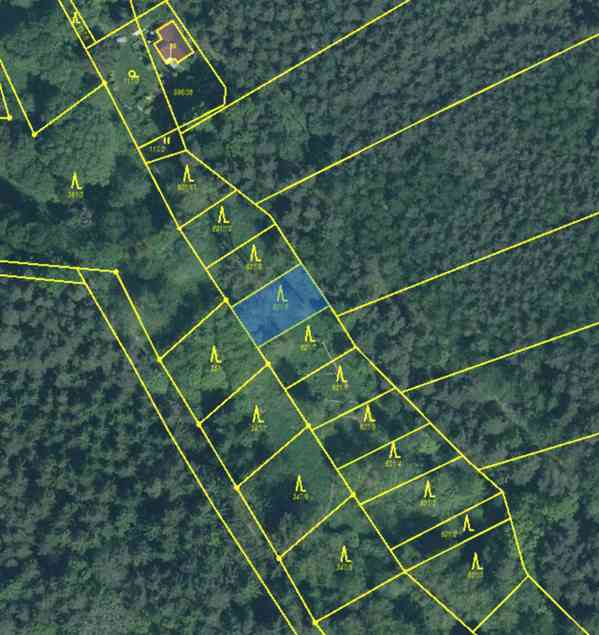 Spoluvlastnický podíl ¼ (+ ¼ ), les, Veselíčko, k.ú. Bilina - foto 2