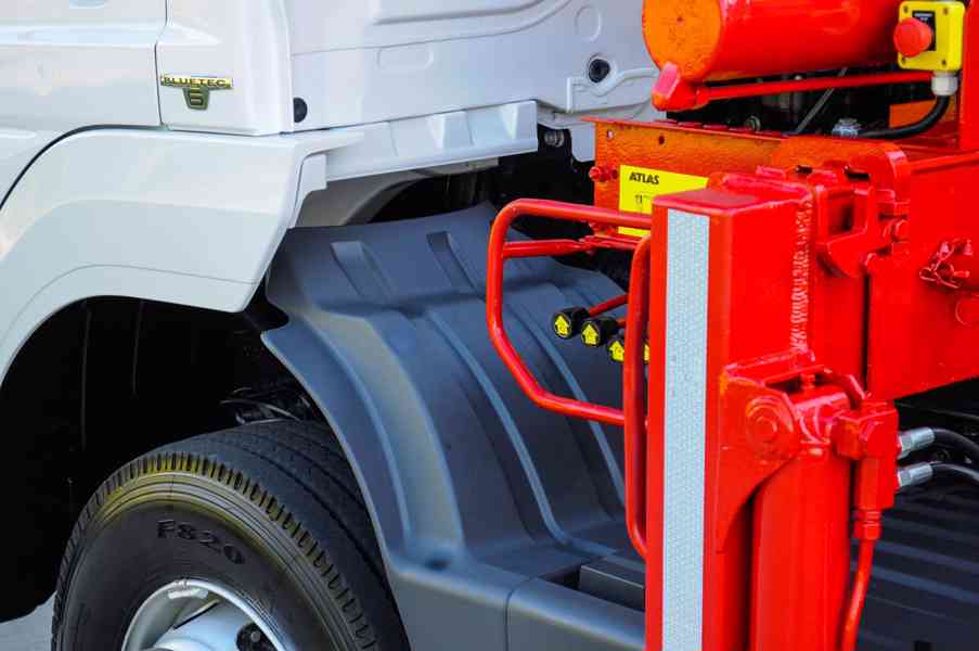 MERCEDES ATEGO HÁKOVÝ NOSIČ KONTEJNERŮ HYDRAULICKÁ RUKA EU6 - foto 26