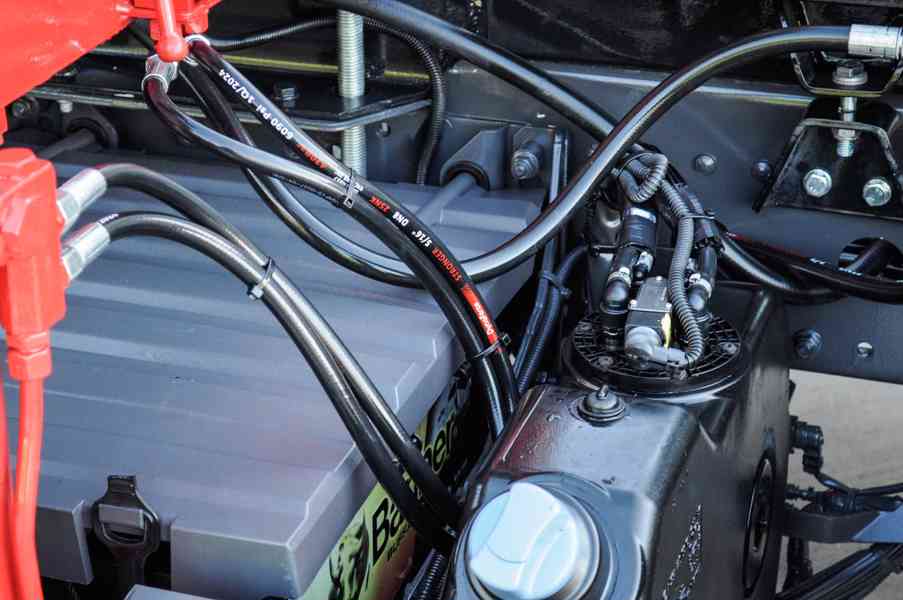 MERCEDES ATEGO HÁKOVÝ NOSIČ KONTEJNERŮ HYDRAULICKÁ RUKA EU6 - foto 66