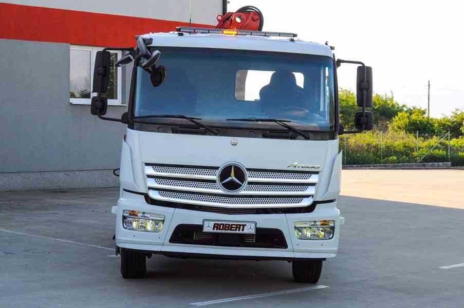MERCEDES ATEGO HÁKOVÝ NOSIČ KONTEJNERŮ HYDRAULICKÁ RUKA EU6 - foto 2