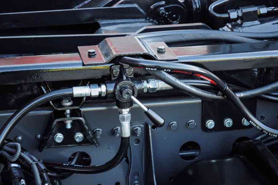 MERCEDES ATEGO HÁKOVÝ NOSIČ KONTEJNERŮ HYDRAULICKÁ RUKA EU6 - foto 65