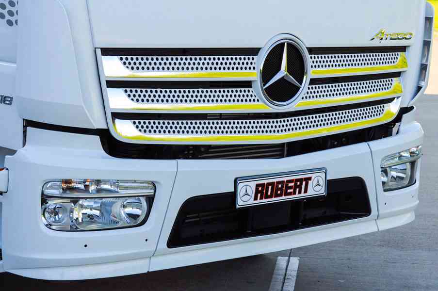 MERCEDES ATEGO HÁKOVÝ NOSIČ KONTEJNERŮ HYDRAULICKÁ RUKA EU6 - foto 34