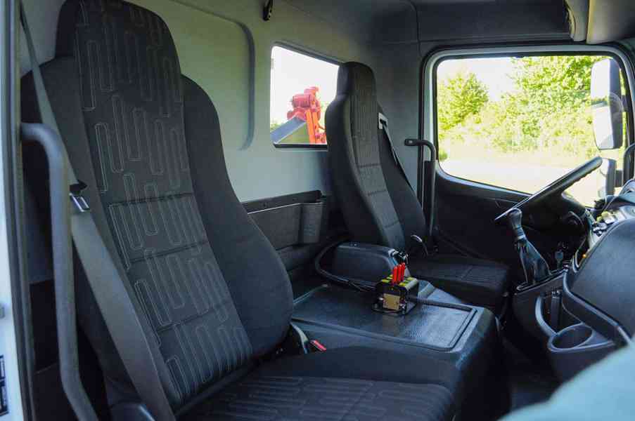 MERCEDES ATEGO HÁKOVÝ NOSIČ KONTEJNERŮ HYDRAULICKÁ RUKA EU6 - foto 43