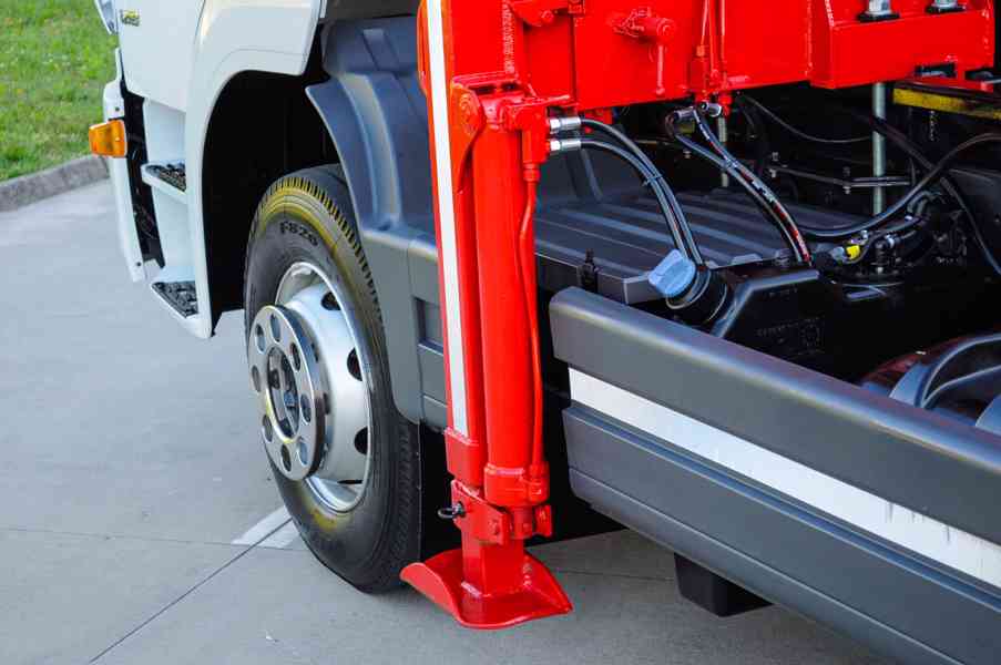 MERCEDES ATEGO HÁKOVÝ NOSIČ KONTEJNERŮ HYDRAULICKÁ RUKA EU6 - foto 25