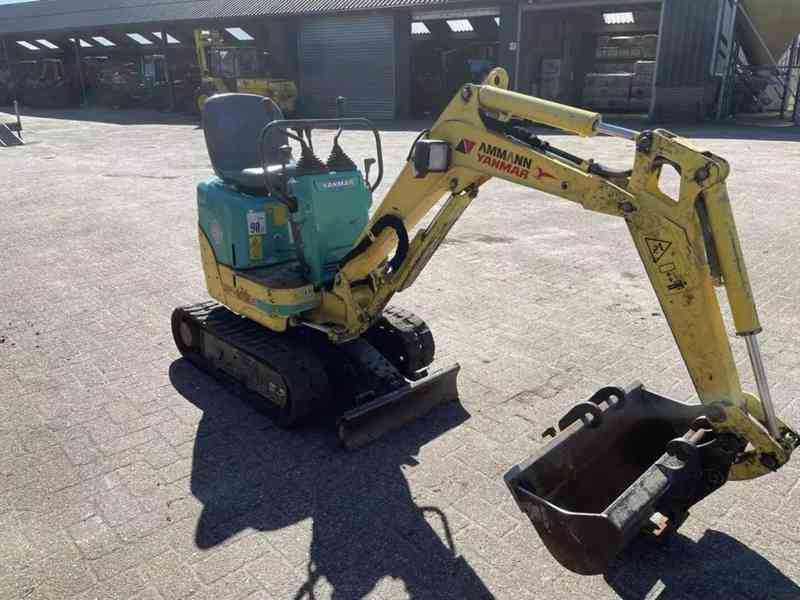 Minirýpadlo Yanmar SV08 - foto 5
