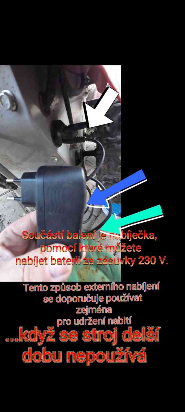 Jansen MKB-500E Motorová metla+ text - foto 4