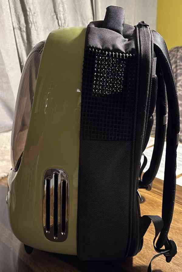 Klimatizovaný cestovní batoh pro kočku/psa - foto 3