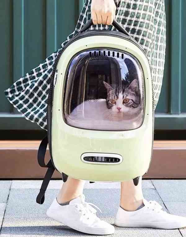 Klimatizovaný cestovní batoh pro kočku/psa - foto 9