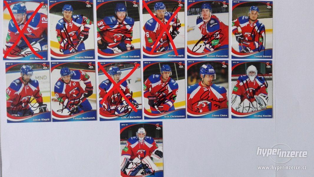 Prodám karty hokejistů HC Lev Praha - foto 1
