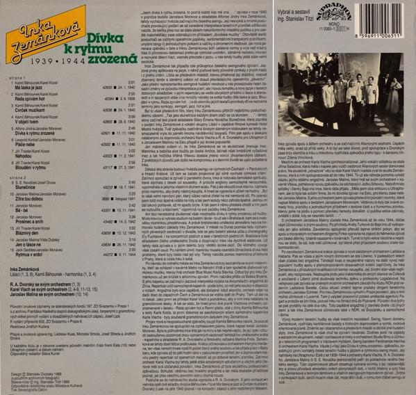 Inka Zemánková – Dívka K Rytmu Zrozená (1939▪1944) (LP) - foto 2