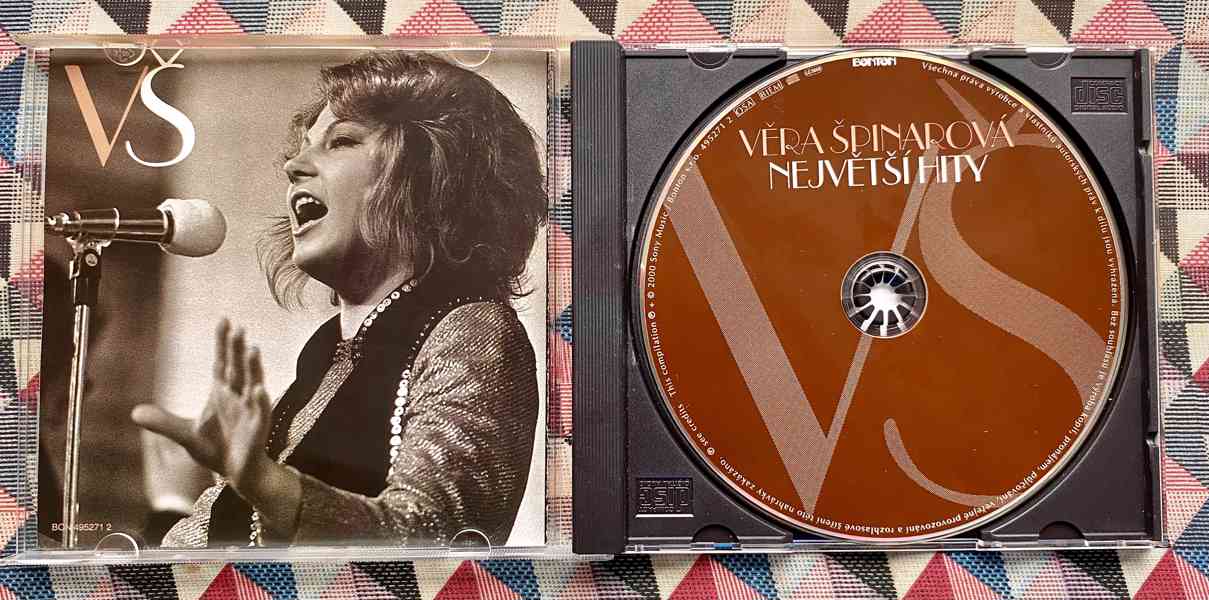 CD VĚRA ŠPINAROVÁ - NEJVĚTŠÍ HITY - foto 2