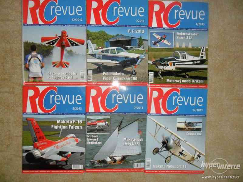 Prodám časopisy RC Revue, RC CARS - foto 1